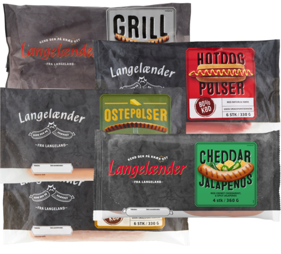 325-360 g. Kg-pris maks. 61,54. Frit valg.