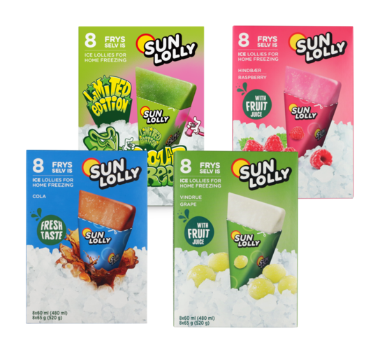 Flere varianter. 8 x 60 ml. Literpris 25,00. Frit valg.