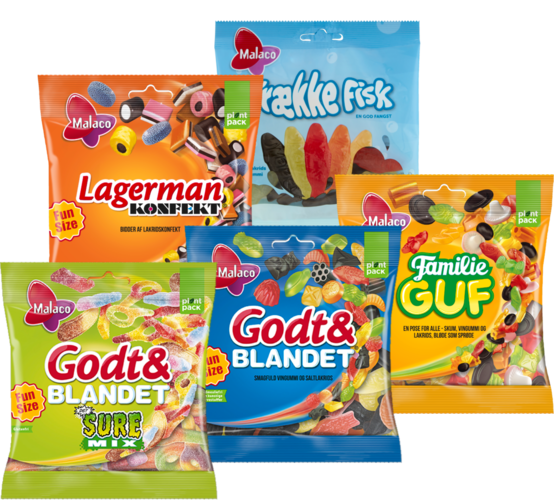Flere varianter. 115-120 g. Kg-pris maks. 86,96. Frit valg.