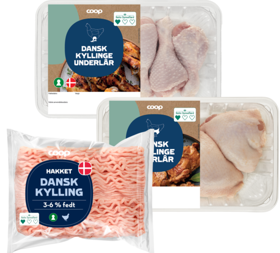 400-800 g. Kg-pris maks. 72,50. Frit valg.