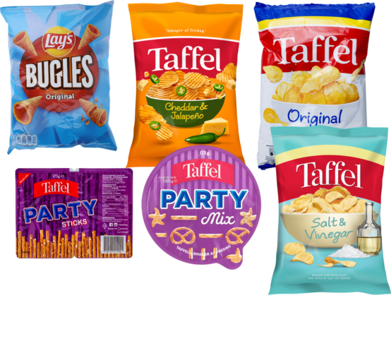 Flere varianter. 125-175 g. Kg-pris maks. 96,00. Frit valg.