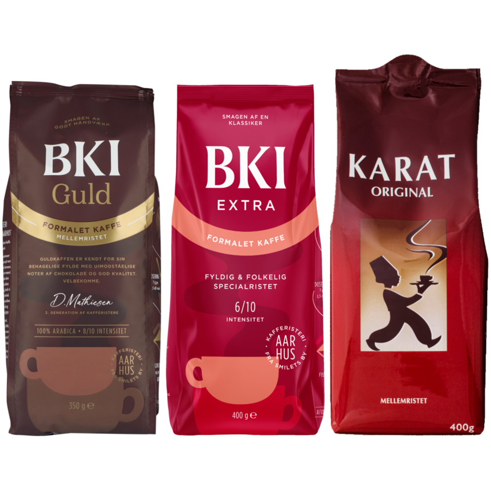 BKI eller Karat formalet kaffe