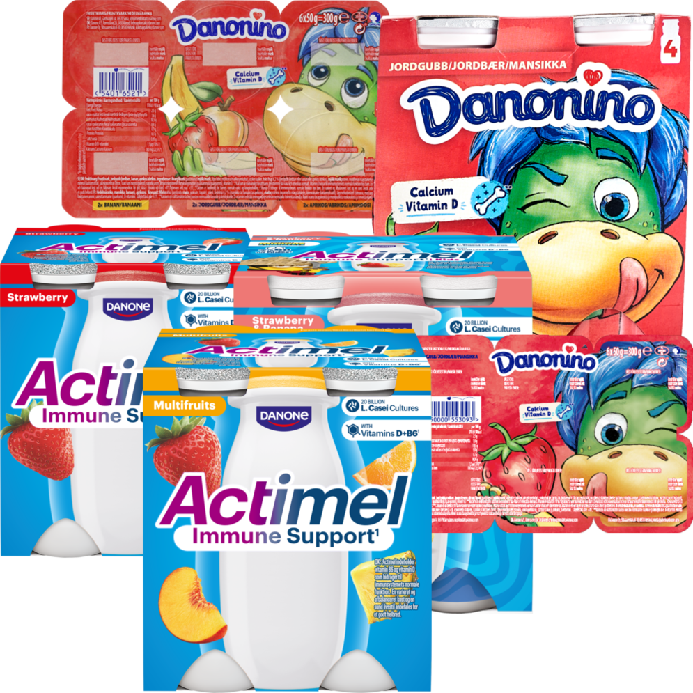 Danonino eller Actimel