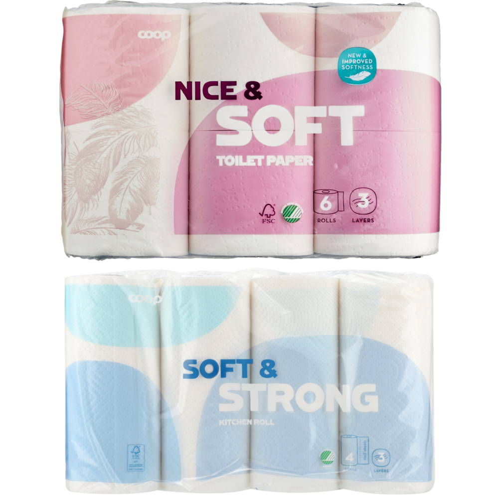 Coop Nice & Soft toiletpapir