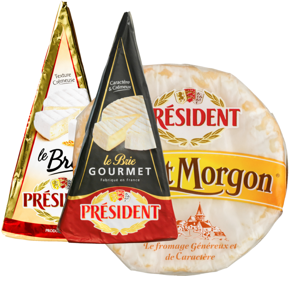 Président brie eller Saint Morgon rødkit