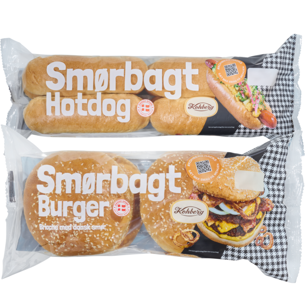 Kohberg smørbagt fastfoodbrød