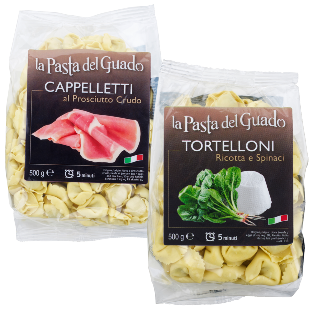 Brema fyldt pasta