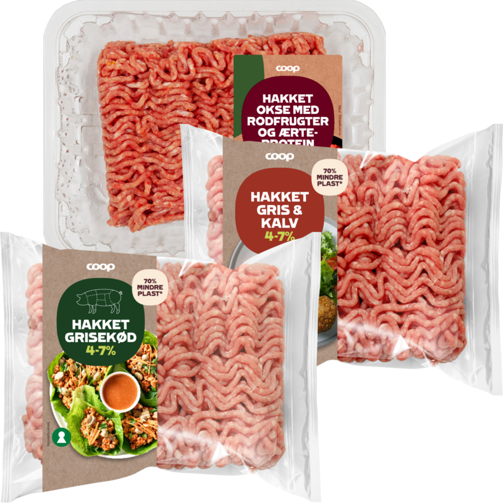 Coop hakket okse/grønt