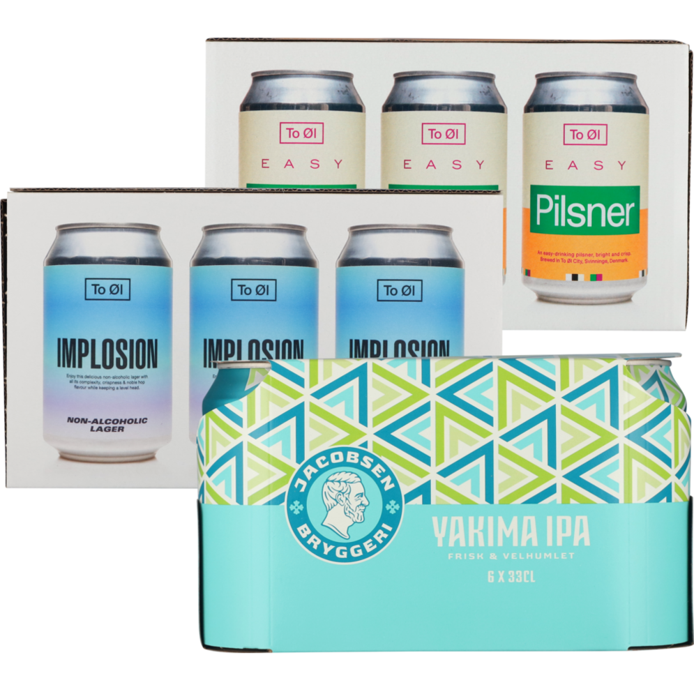 Jacobsen, To Øl Implosion eller Easy pilsner