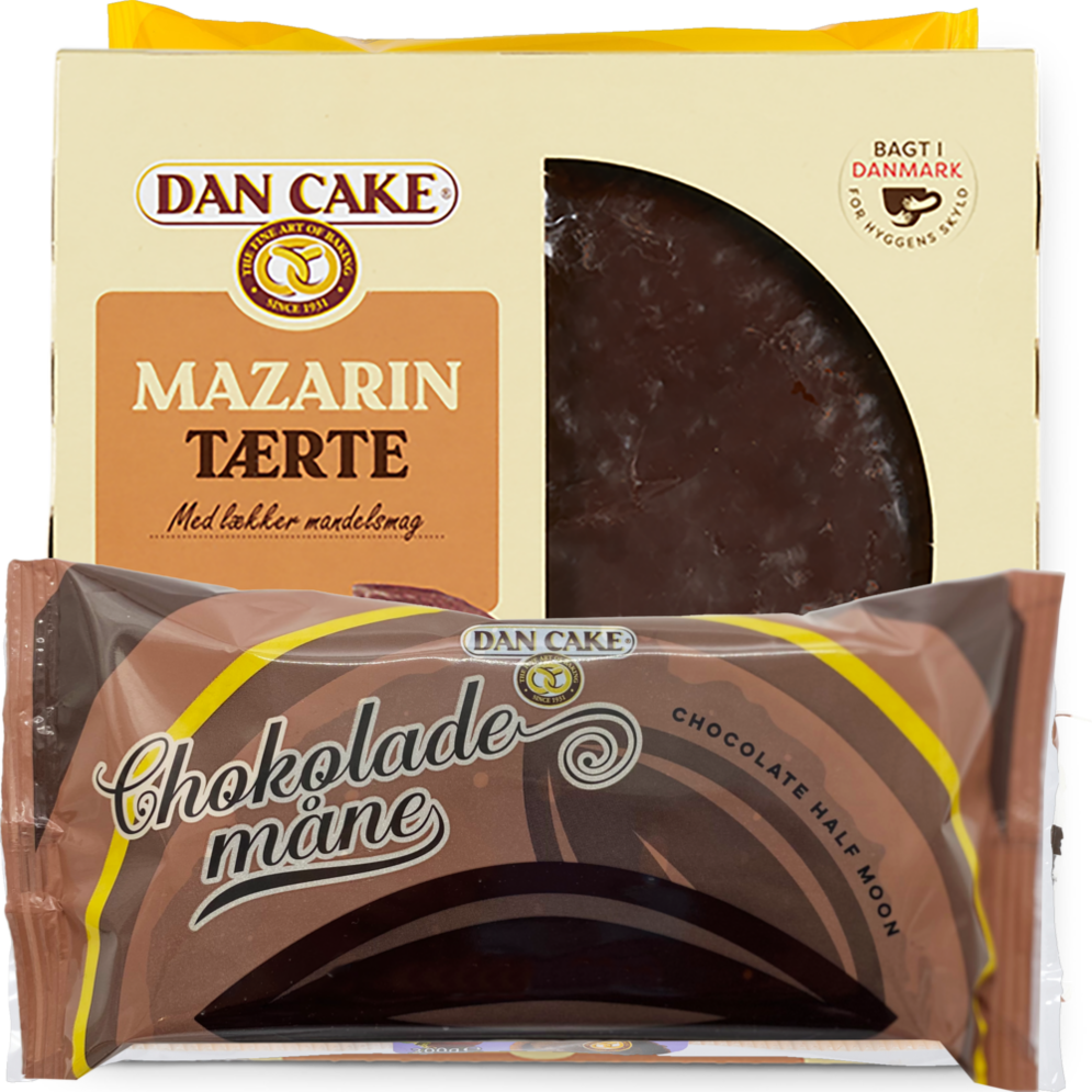 Dan Cake måner, roulader eller mazarintærte