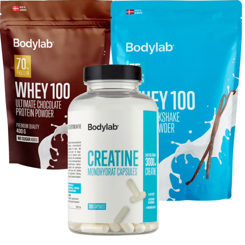 Bodylab Whey100 eller Creatine Capsules