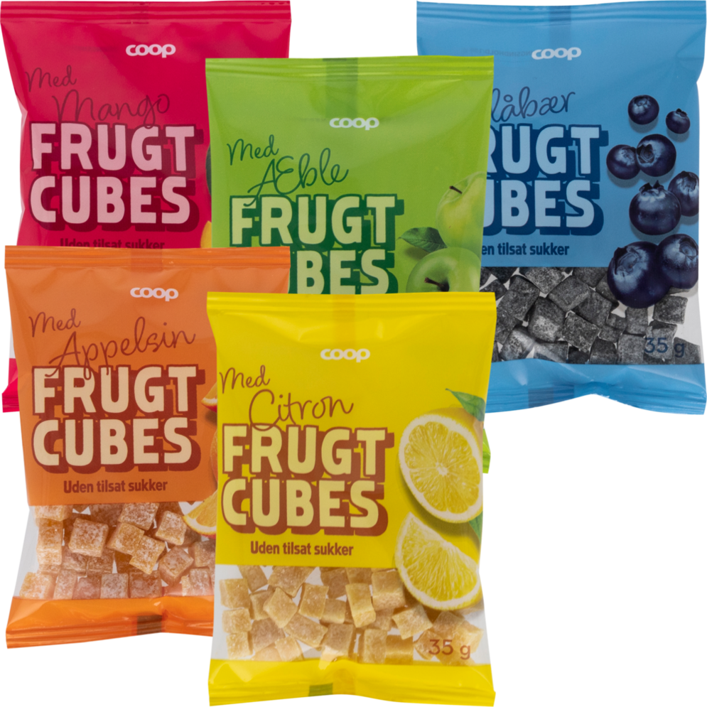 Coop frugtcubes