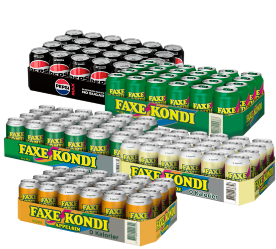 24 x 33 cl. Literpris 9,47 + pant.