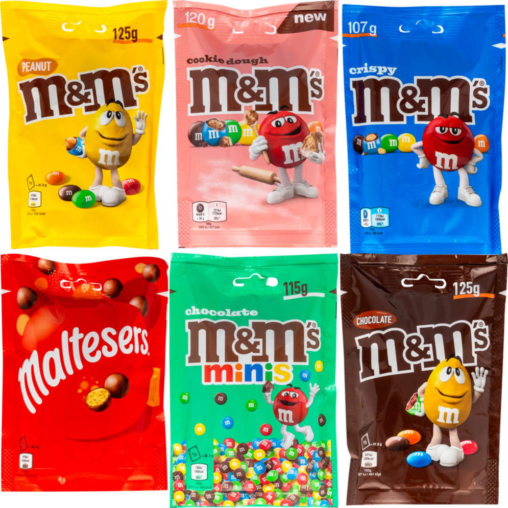 M&M's eller Maltesers